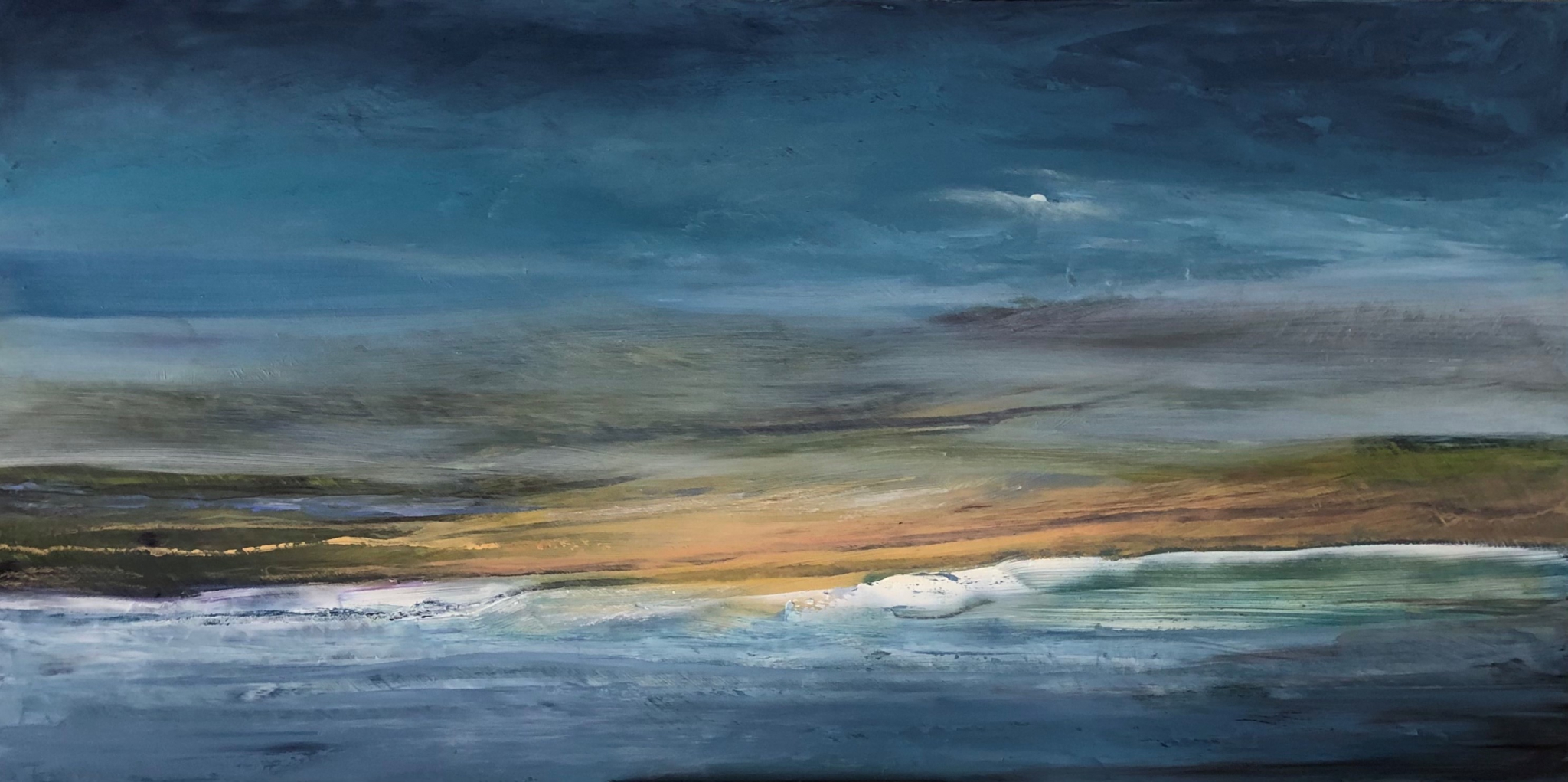 Winter Moonlight by Kathleen Van Lieu