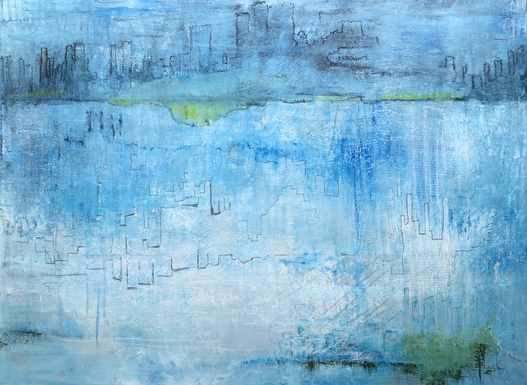 Click here to view Blue Metropolis by Kathleen Van Lieu