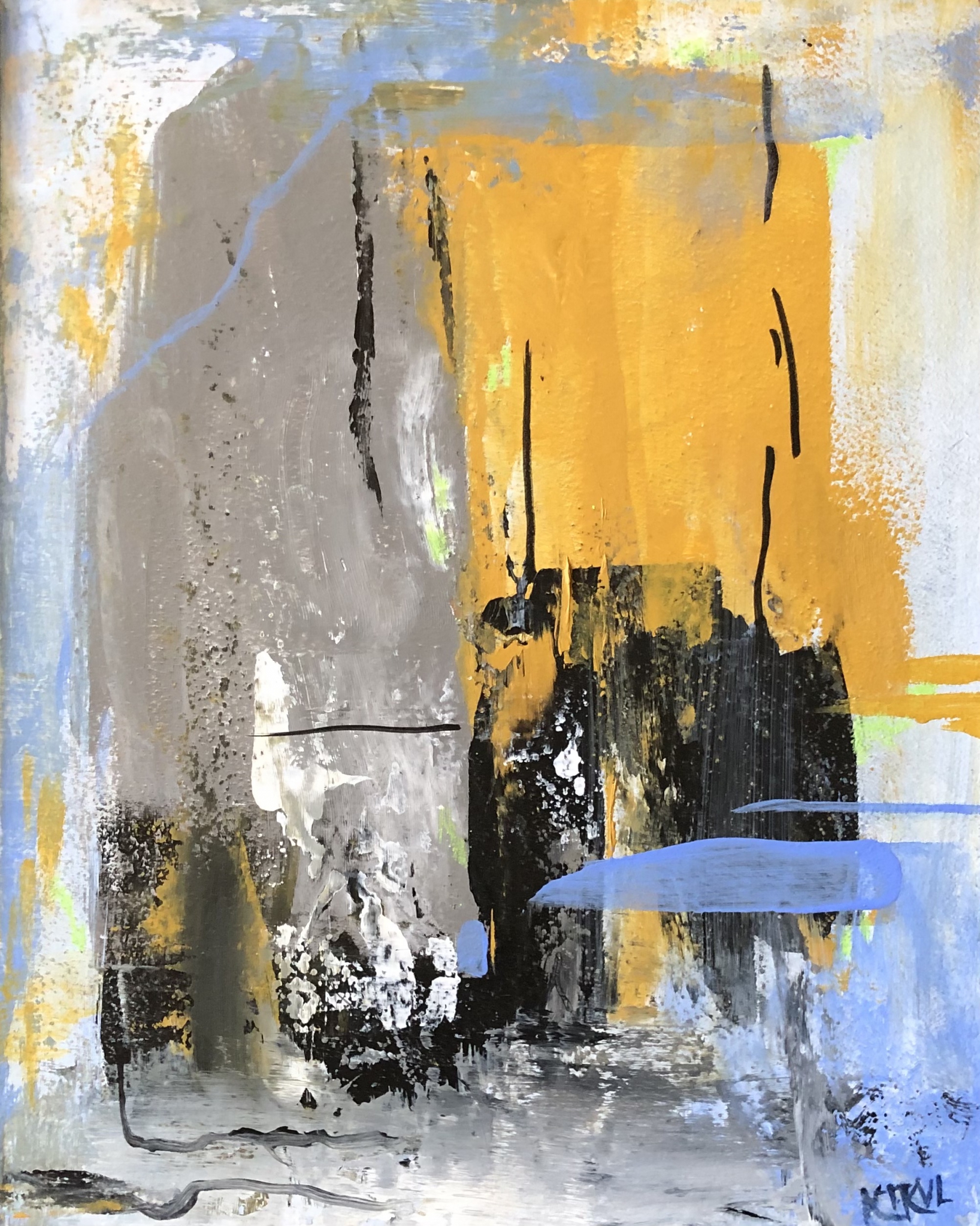 Click here to view Blue Slice by Kathleen Van Lieu